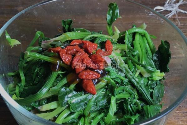 凉拌菠菜之（鸿运当头）的做法图解6
