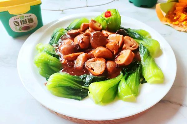 花开富贵之酱香草菇的做法图解12