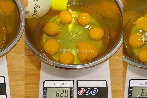 无水低油蜂蜜老式鸡蛋糕的做法图解3