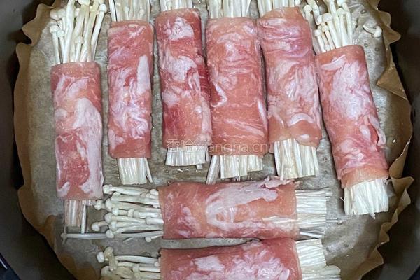 肥牛金针菇 空气炸锅的做法图解2