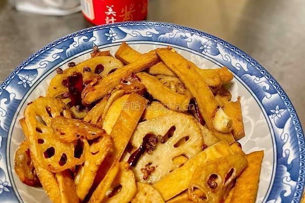 干煸莲藕豆腐的做法图解8