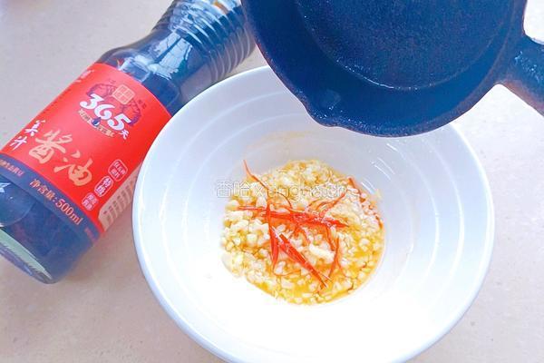 白灼菜心的做法图解4