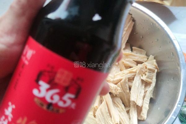 爽口腐竹的做法图解4