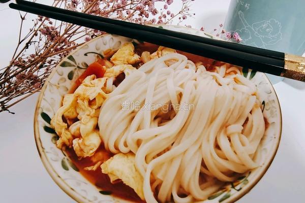 西红柿鸡蛋面的做法图解14