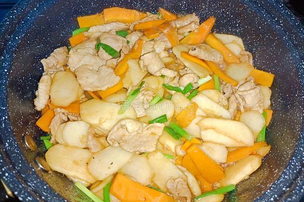 肉片炒马蹄的做法图解8