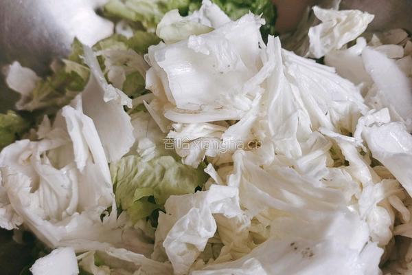 蒜末黄豆酱白菜的做法图解5