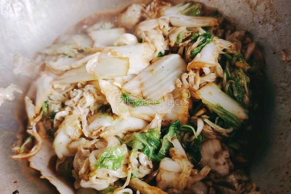 蒜末黄豆酱白菜的做法图解8
