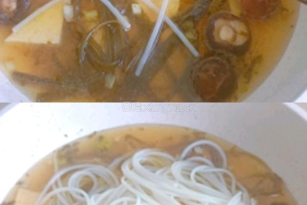 素食米线的做法图解6