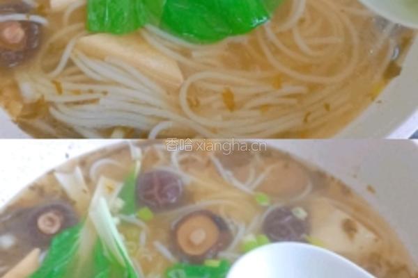 素食米线的做法图解7