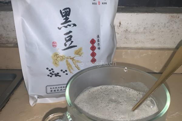 黑豆豆浆的做法图解4
