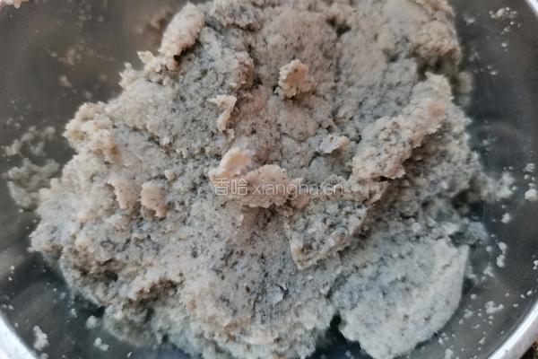 黑豆渣饽饽的做法图解3