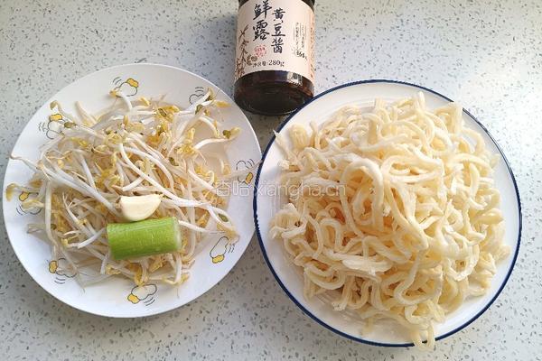 酱炒饼丝的做法图解2