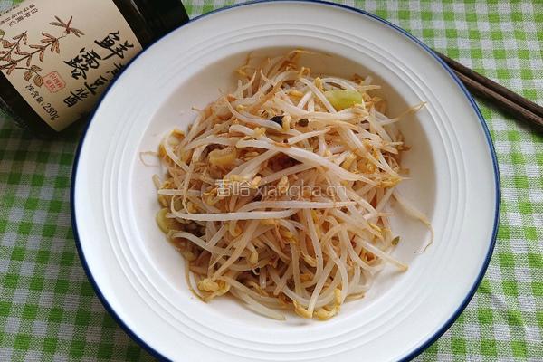 酱香绿豆芽的做法图解8