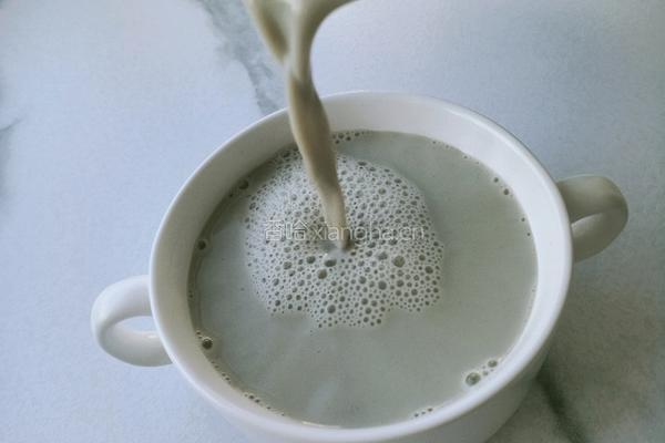 黑豆花生浓豆浆的做法图解5