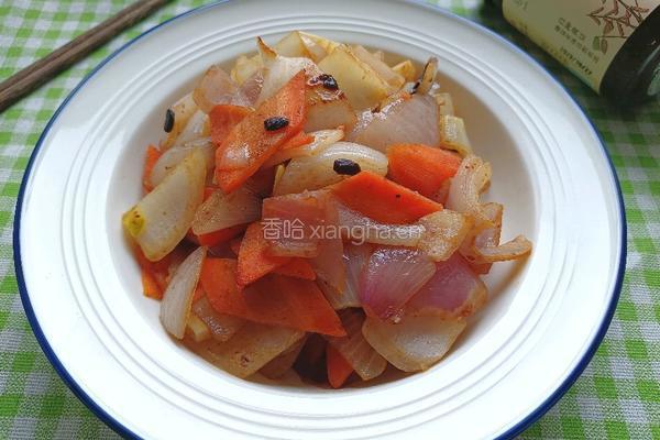 酱香洋葱胡萝卜的做法图解11