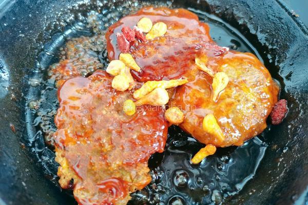 鸡蛋黑豆腐饼＜干炸版和糖醋版＞的做法图解20