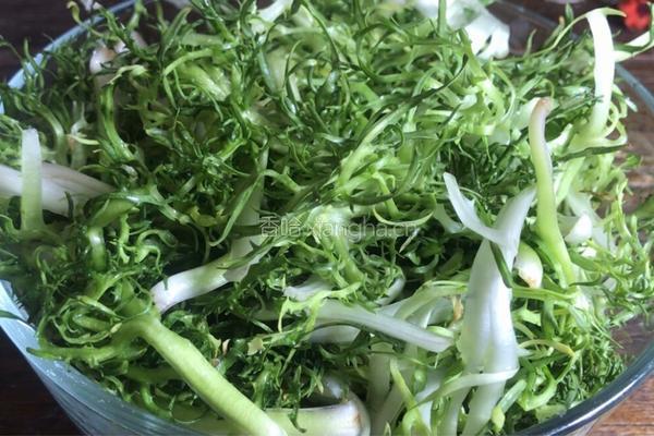 枸杞花生拌苦菊的做法图解7
