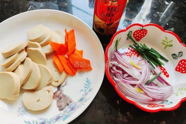 凉拌素鸡的做法图解3
