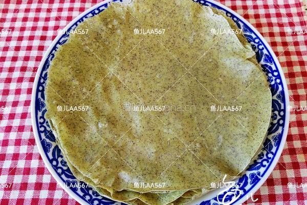 黑豆煎饼卷菜的做法图解13