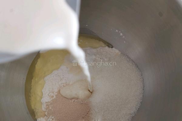 生豆浆面包的做法图解5