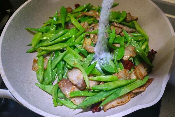 豆角炒肉的做法图解7