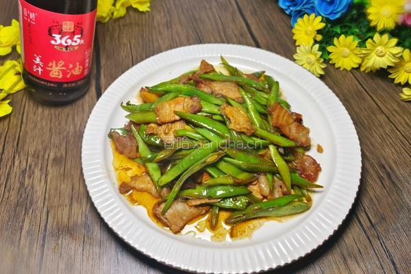 豆角炒肉的做法图解12