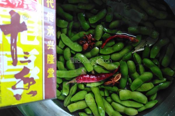 五香毛豆的做法图解3