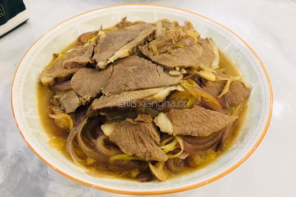 葱扒羊肉的做法图解7