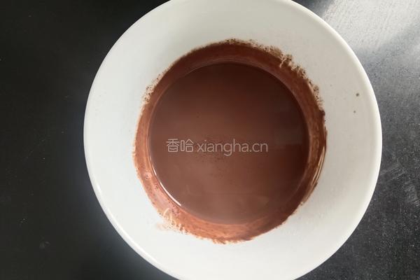 无油无糖可可纯素小蛋糕的做法图解5
