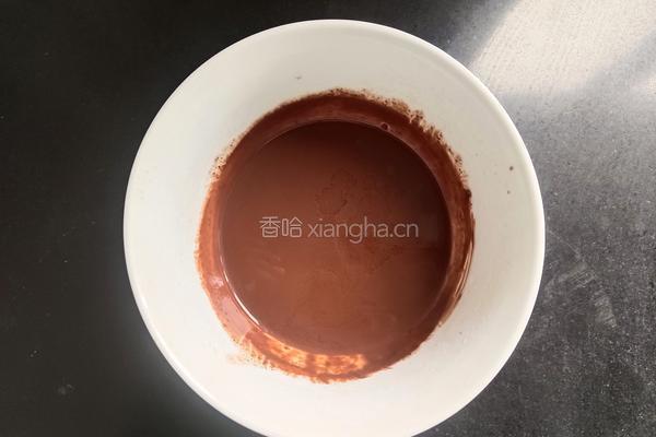 无油无糖可可纯素小蛋糕的做法图解6