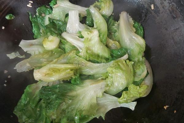 蒜蓉生菜的做法图解4