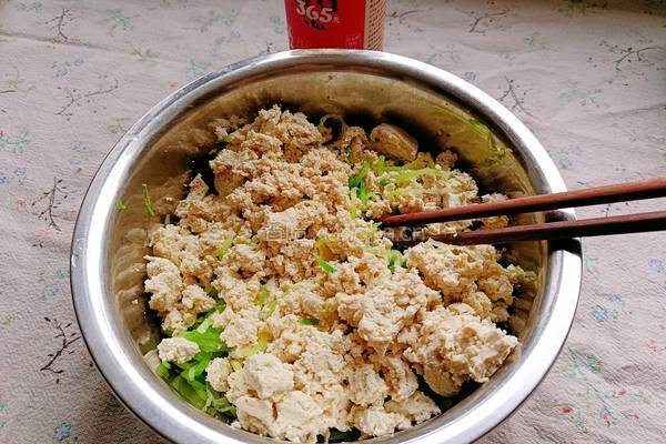 萝卜豆腐丸子的做法图解4