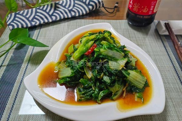 美汁娃娃菜的做法图解6