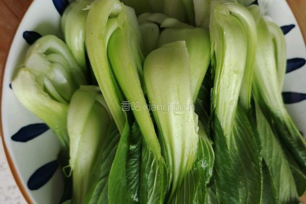 黑豆香菇小油菜的做法图解4