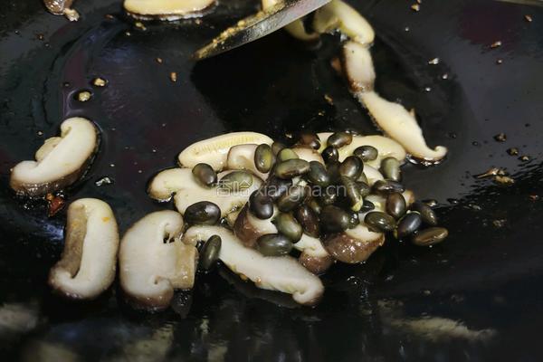 黑豆香菇小油菜的做法图解12