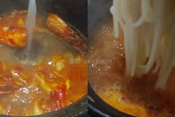 砂锅酸辣米线的做法图解4