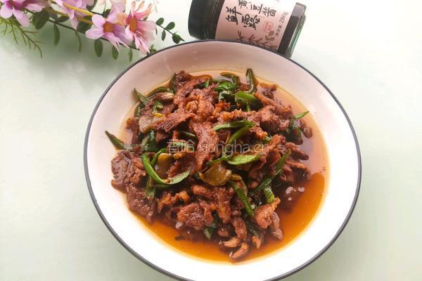 黄豆酱炒肉的做法图解9