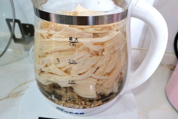 腐竹薏米糖水的做法图解5