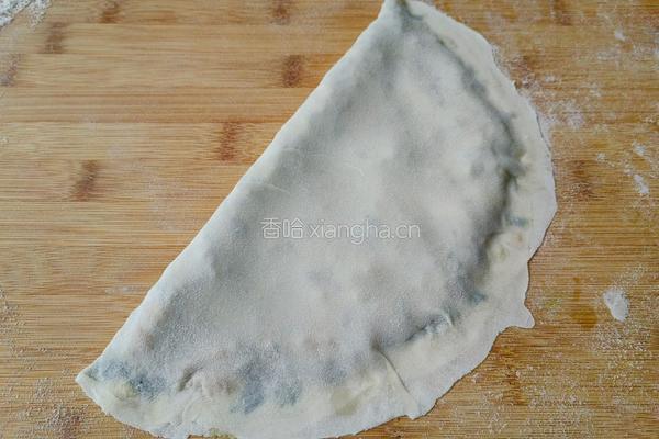 烙韭菜盒子的做法图解7