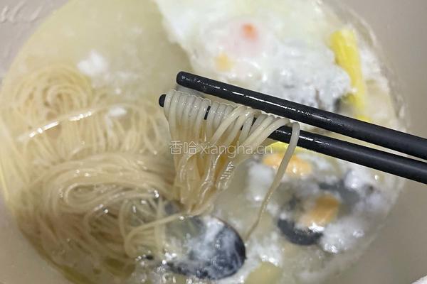 贻贝荞麦面的做法图解8