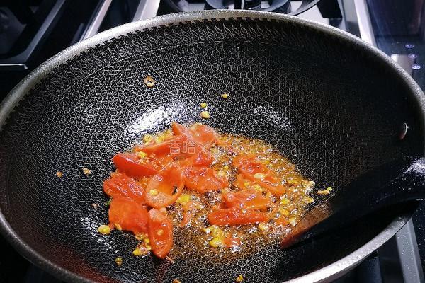 豆瓣酱素炒面的做法图解9