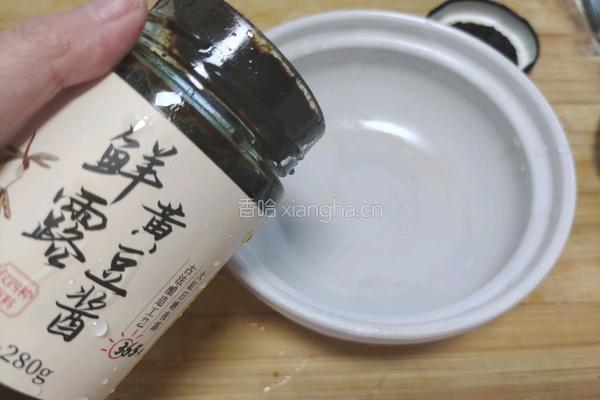 酱炒茼蒿的做法图解4