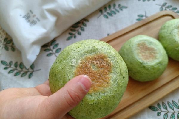 菠菜发面小饼的做法图解13