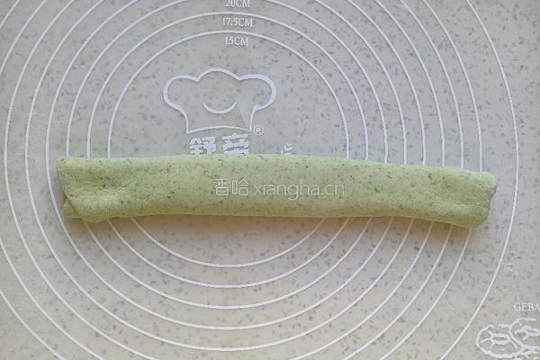 菠菜小花卷的做法图解11