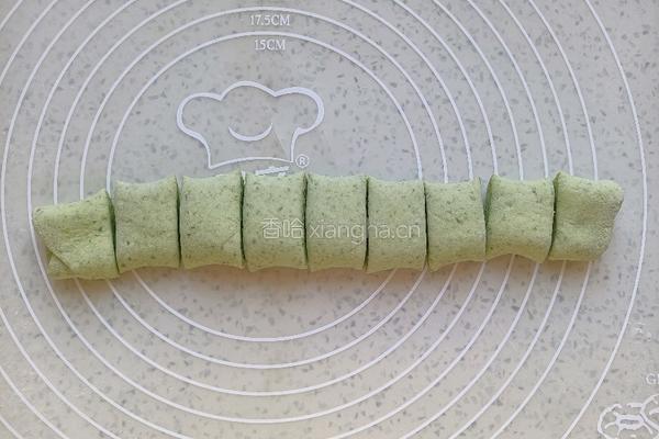 菠菜小花卷的做法图解12
