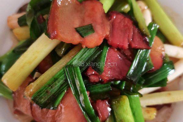 青蒜炒腊肉