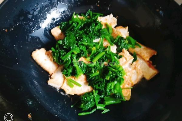 菠菜豆腐（奥莱奥特级初榨橄榄油）的做法图解11