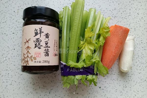 酱香芹菜的做法图解2