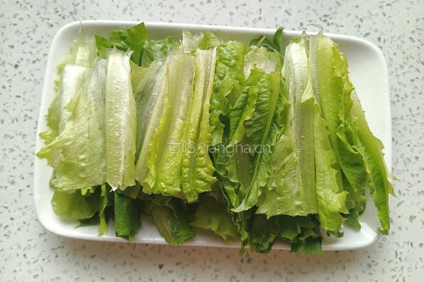 酱拌油麦菜的做法图解6