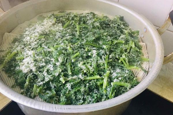 蒸拌茼蒿的做法图解5